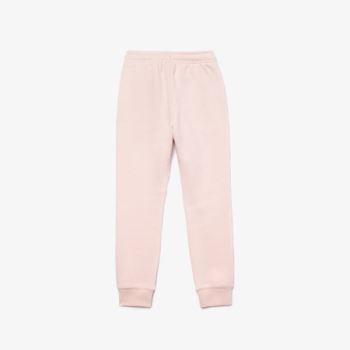 Lacoste SPORT Fleece Sweatpants - Tepláky Dětské Světle Růžové | CZ-6h1qii